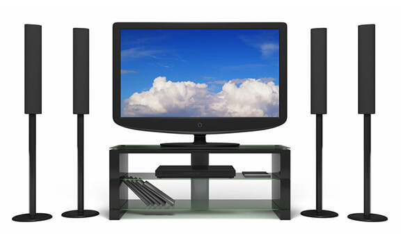 Home Entertainment Center for Audio and Video
